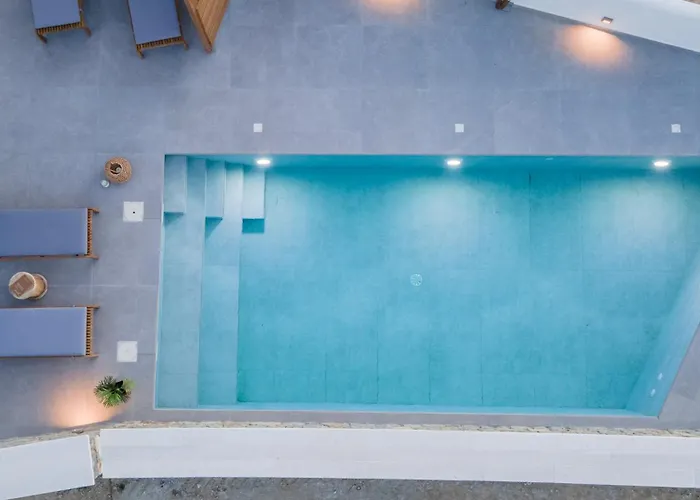 Villa Velonis With Private Pool And Sea View Agia Anna (Naxos)