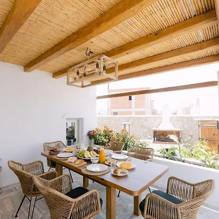 Velonis With Private Pool And Sea View فيلة